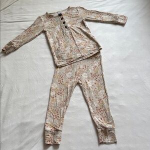 Lou Lou & Company Top + Bottoms ‘Pearl’ Size 12-24 Months